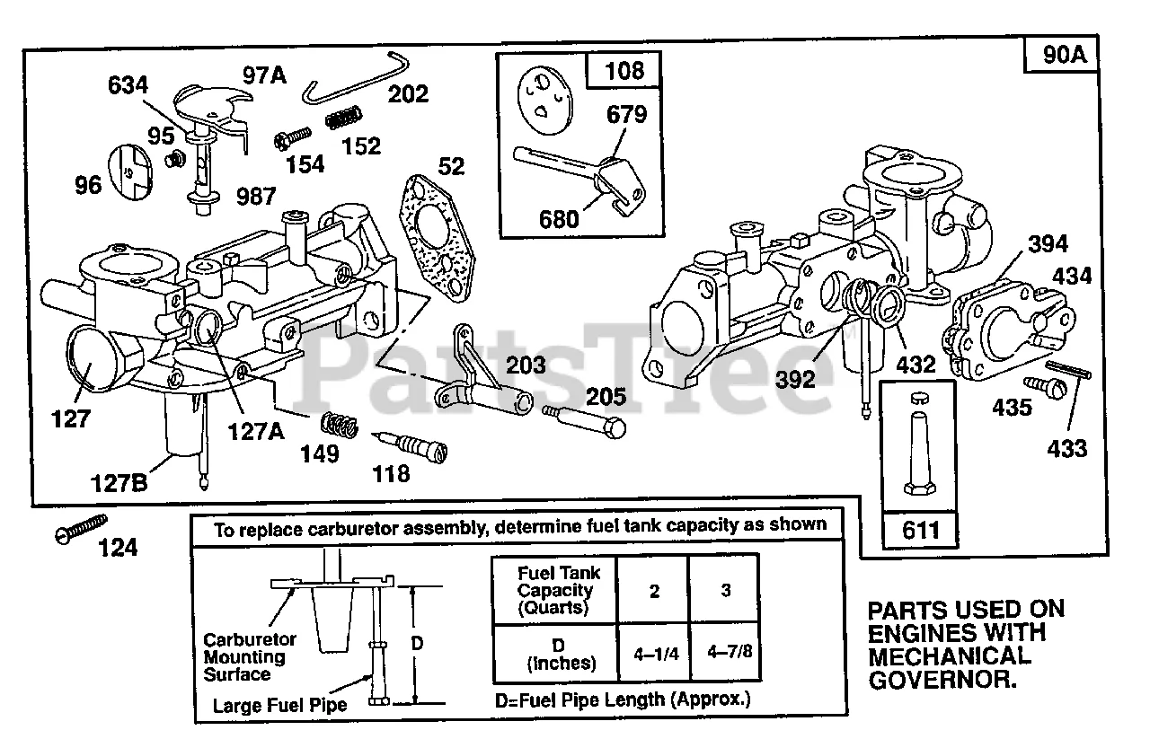 Briggs And Stratton Engine Carburetor Diagram Briggs And Str