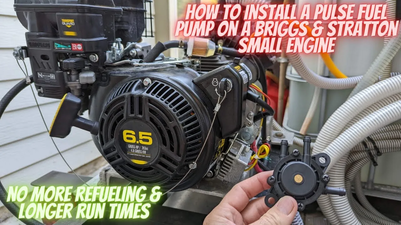 Briggs Stratton Fuel Pump Hose Diagram Briggs And Stratton F