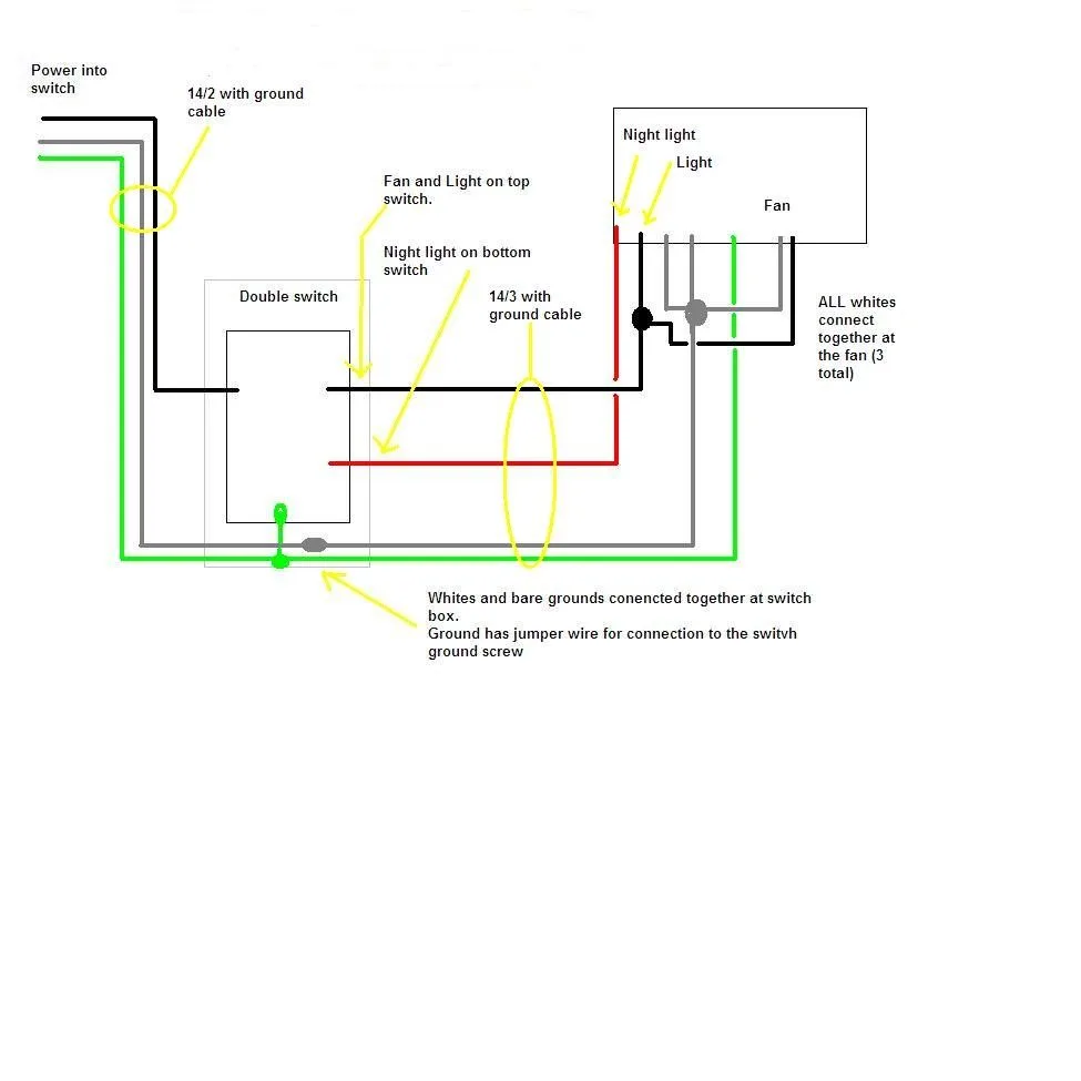 Broan Bath Fan Wiring Diagram