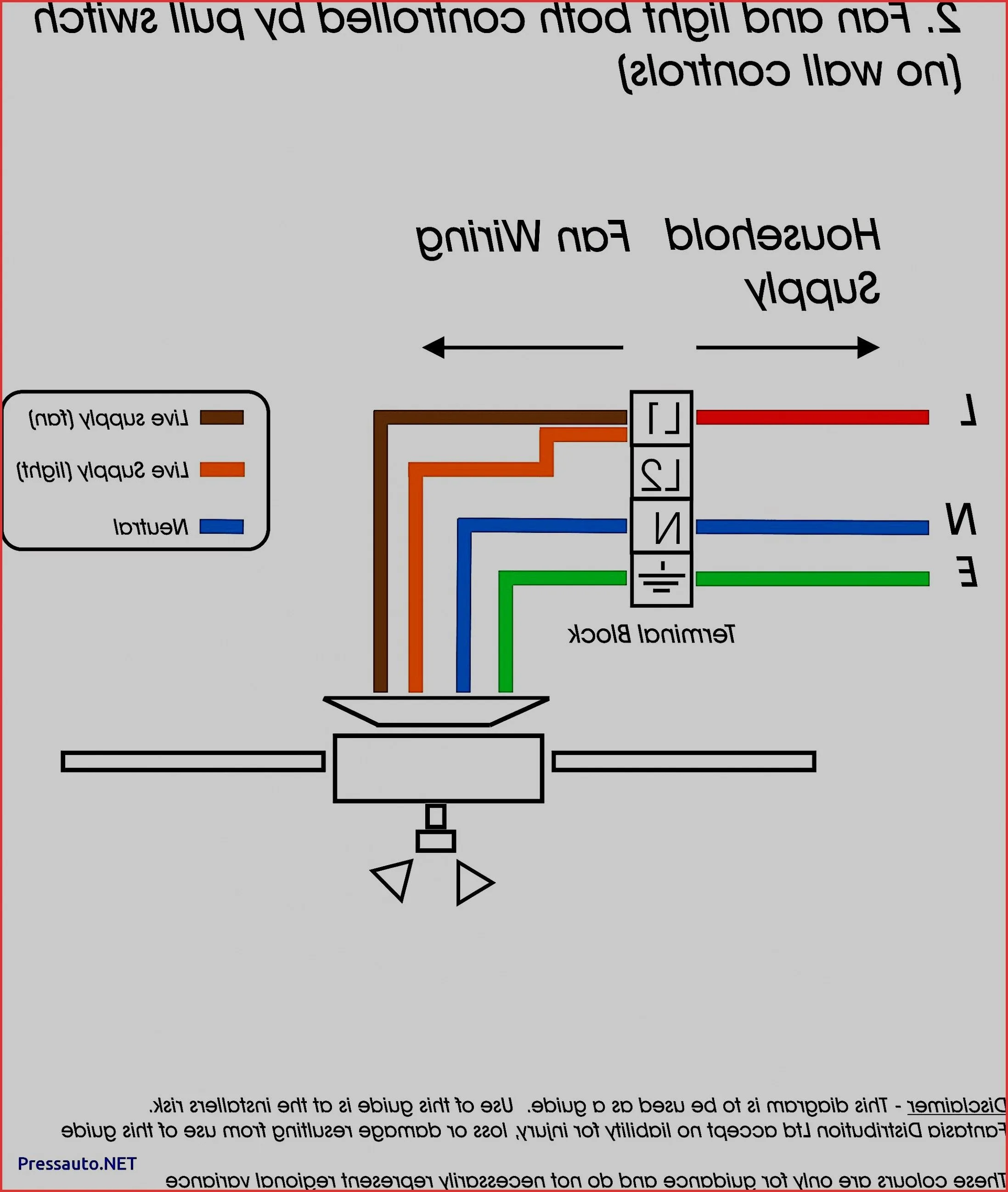 Broan Bathroom Fan With Light Wiring Diagram