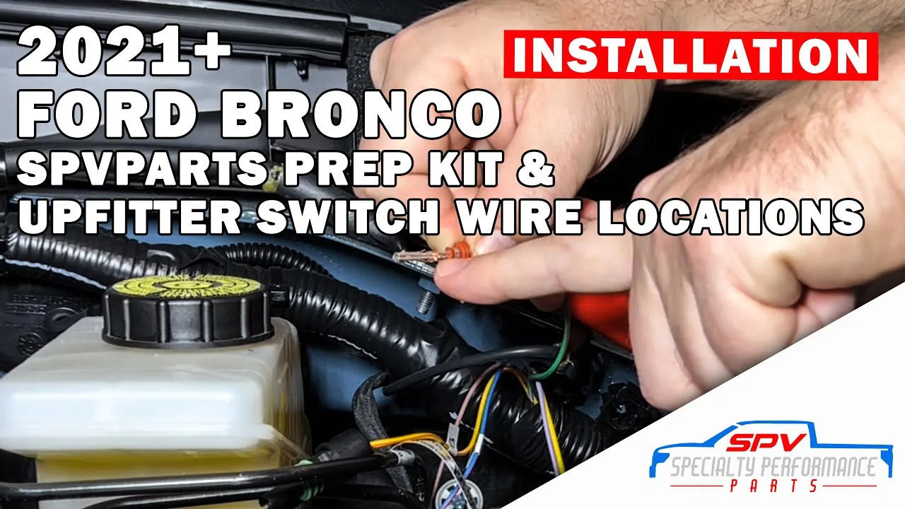 Bronco Upfitter Switch Wiring Ford Bronco Upfitter Switch Wi