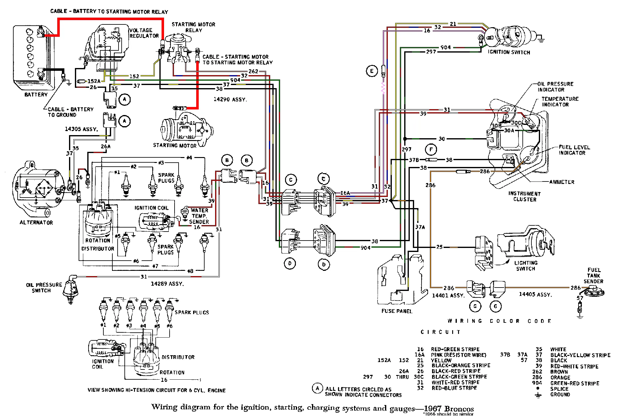 Bronco Wiring Schematics