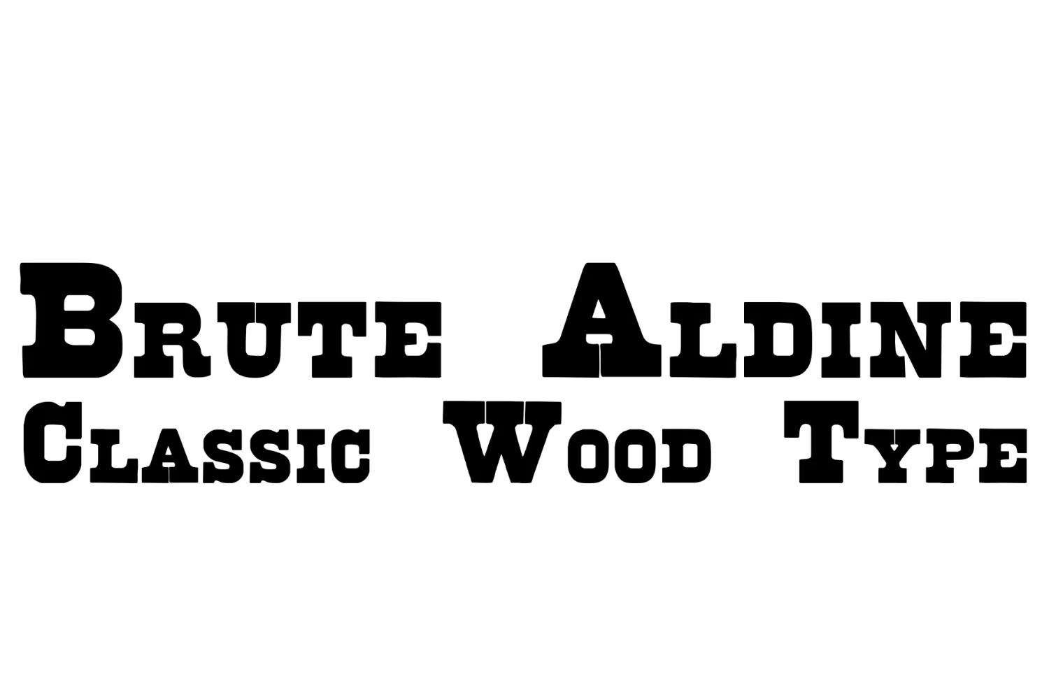 Brute Fonts Font Bros