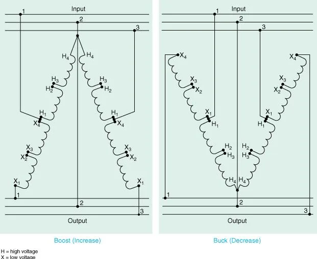 Bucking Transformer Wiring Diagram