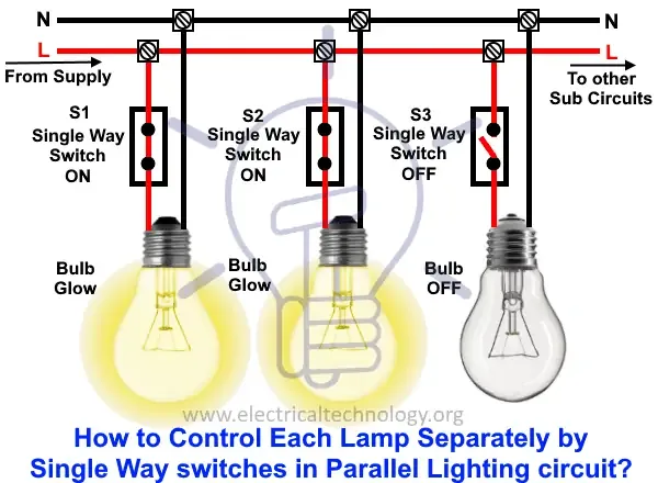 Bulb Schematic Wiring
