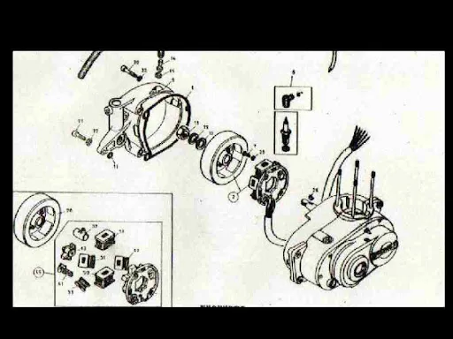 Bultaco Cemoto Alpina Parts Diagram Motorcycle Manual For Sale