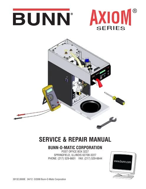 Bunn Coffee Maker Wiring Diagram Wiring Diagram