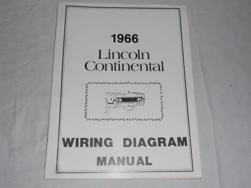 Buy 1966 Lincoln Continental Wiring Diagram Manual In Columbus Ohio United States For Us 3 00