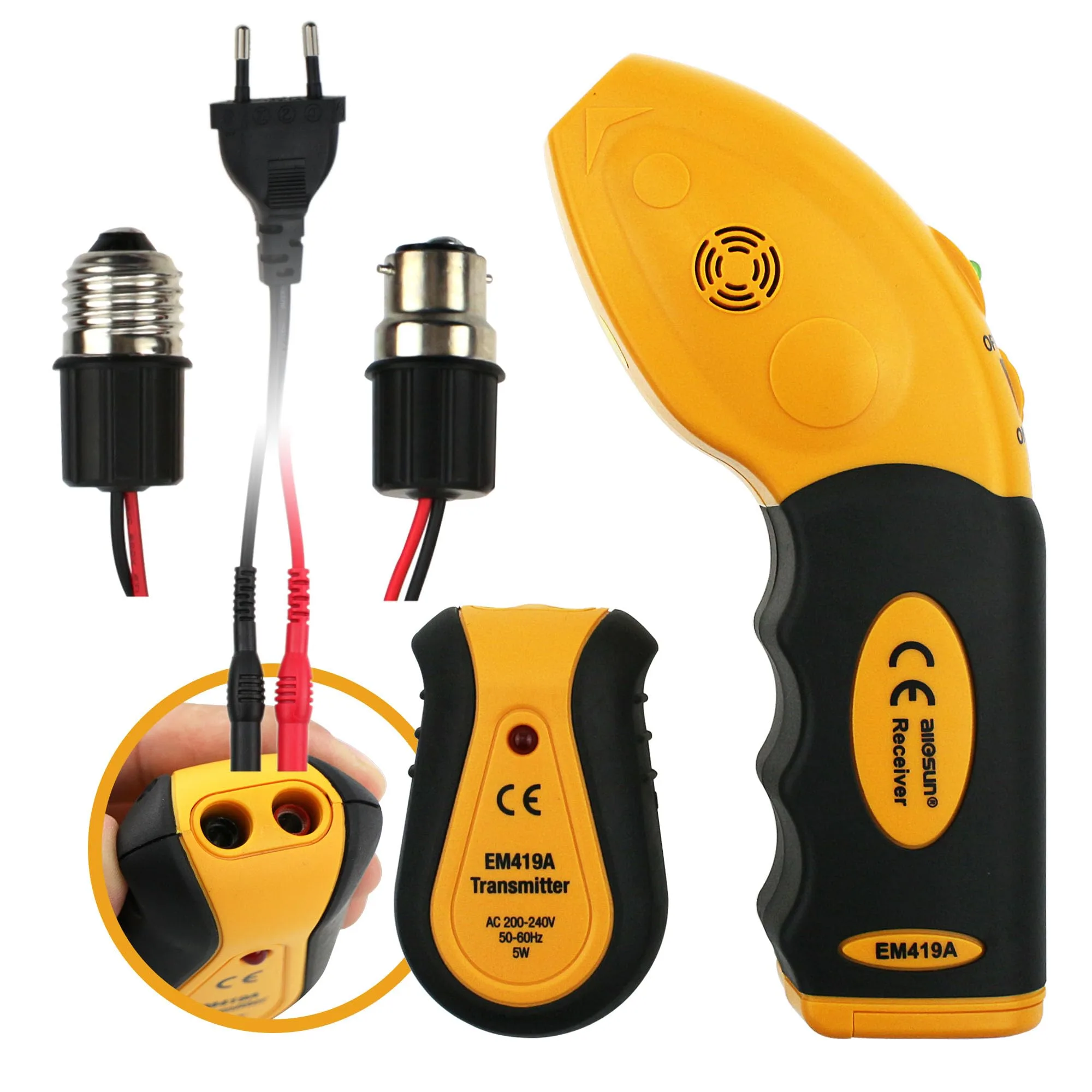 Buy Allsun Ac 100 120V Circuit Breaker Finder Miniature Circuit Tracer Detector Electric Non