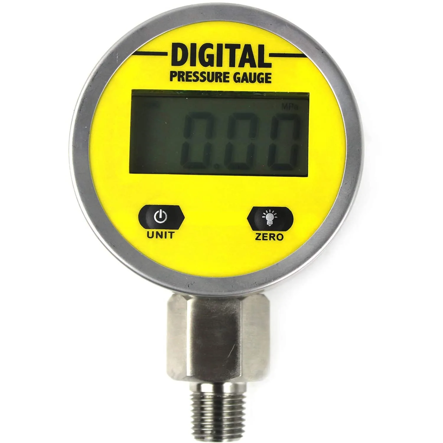 Buy Digital Pressure Gauge Sinocmp 25Mpa 3600Psi Pressure Gauge With Npt1 4 G1 2 M10 1