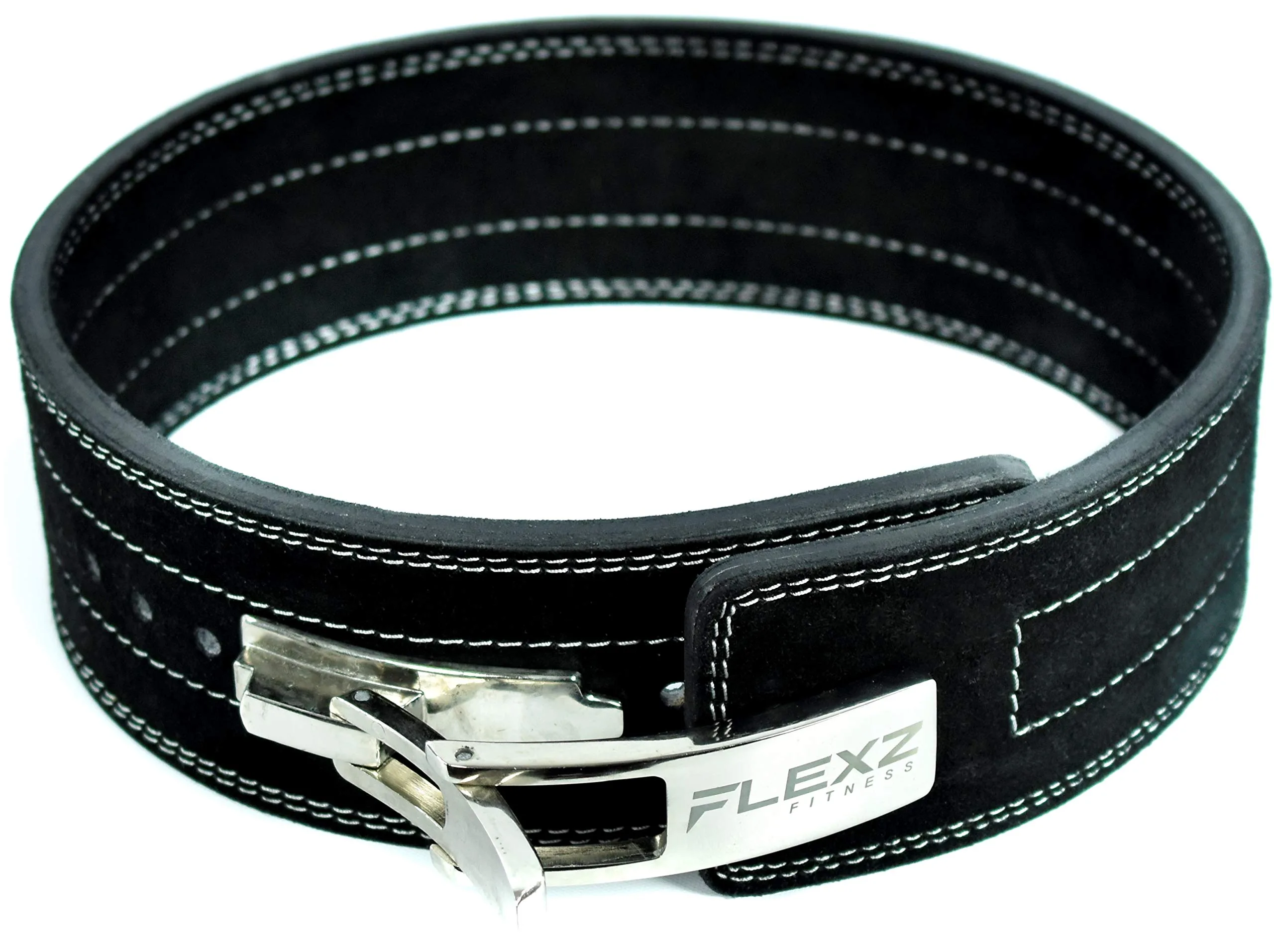 Buy Flexz Fitness Lever Weight Lifting Leather Belt 10Mm Powerlifting Gym Belts For Men