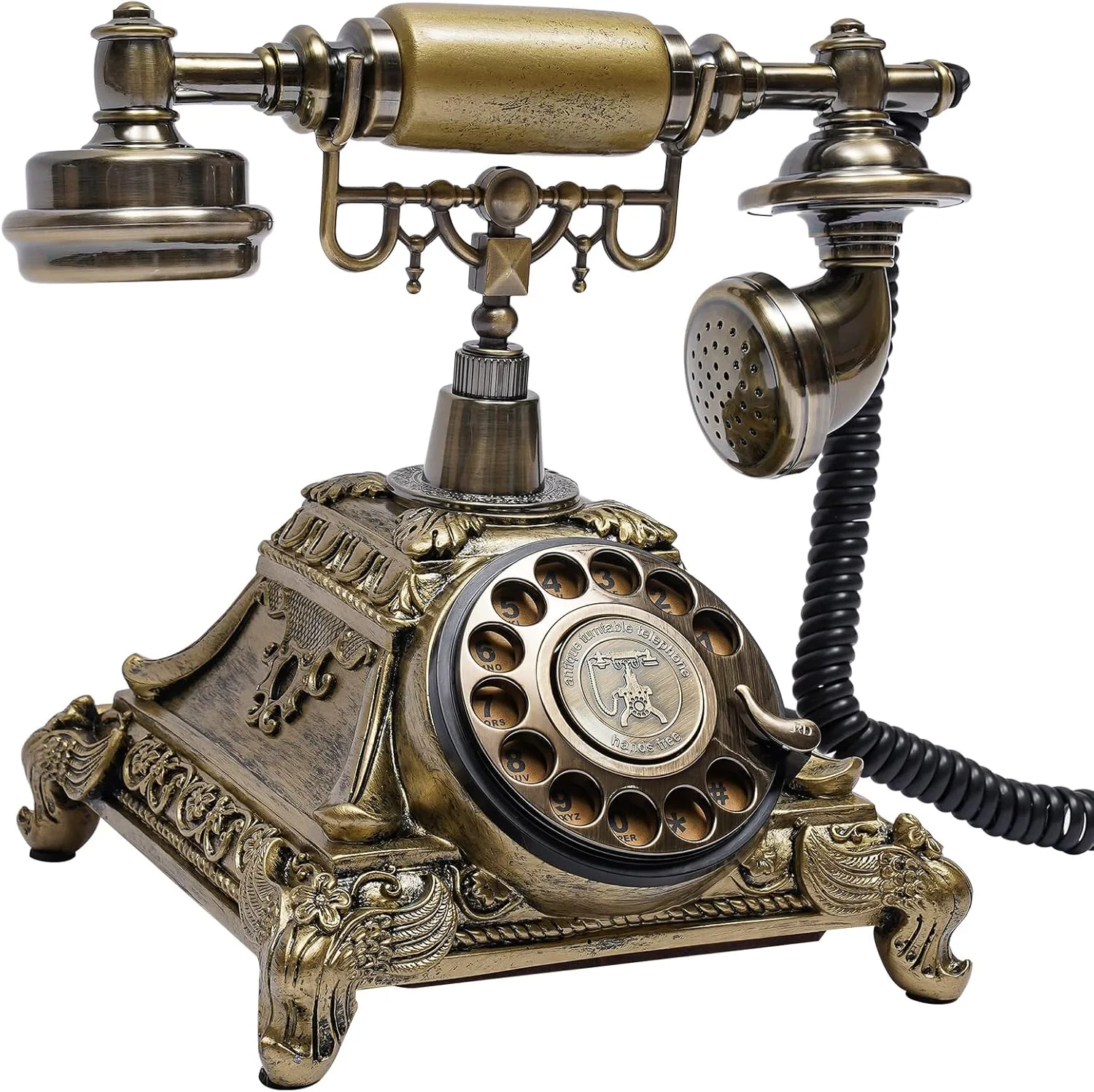Buy Vintage Gold Rotary Dial Desk Phone Online Nepal Ubuy