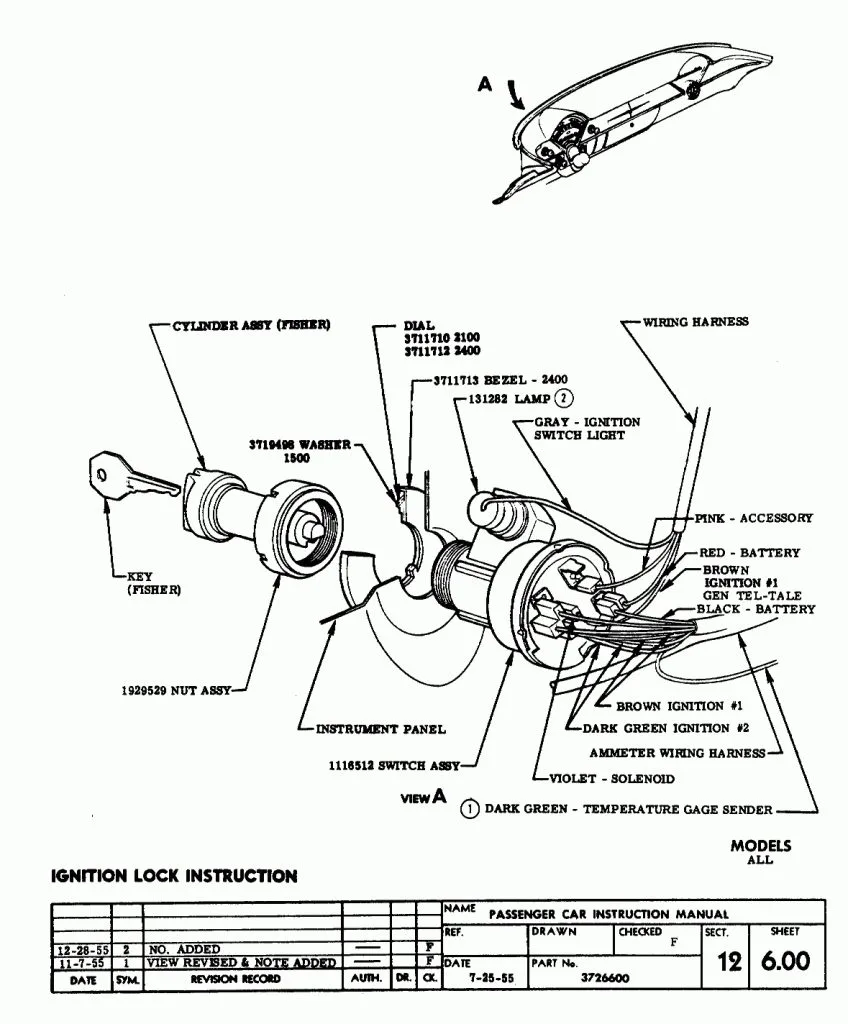 Bzt2230 Ignition Switch Diagram Ignition Switch Wiring