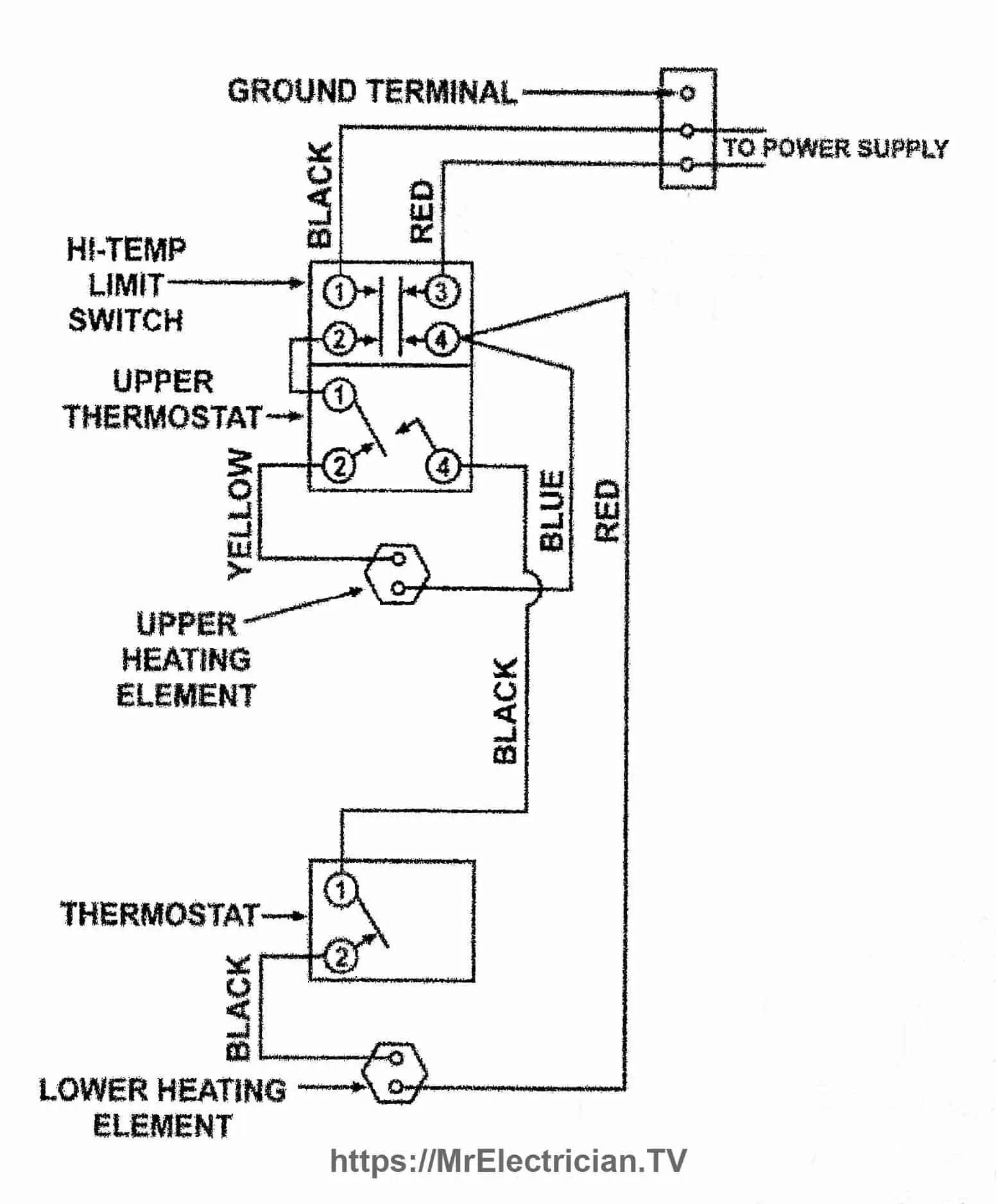 C 7 Simultaneous Wiring Diagram Ao Smith Electric Water Heat