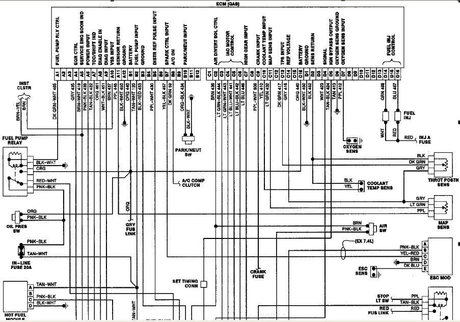 C4 Corvette Wiring Diagram