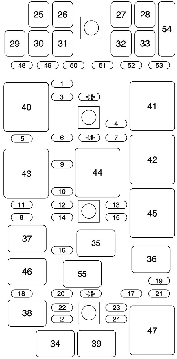 C6 Corvette Fuse Box Diagram