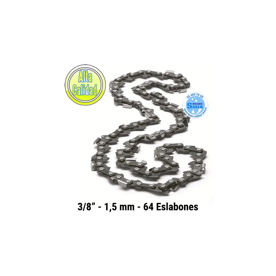 Cadena Para Motosierra 3 8 1 5Mm 64 Eslabones