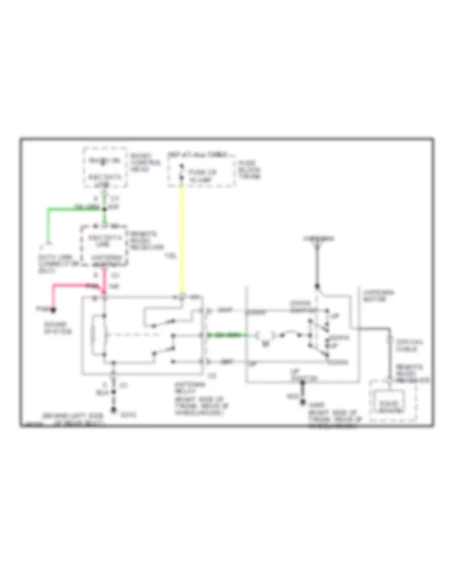 Cadillac Seville Sts 2001 Headlight Wiring Diagram Cadillac