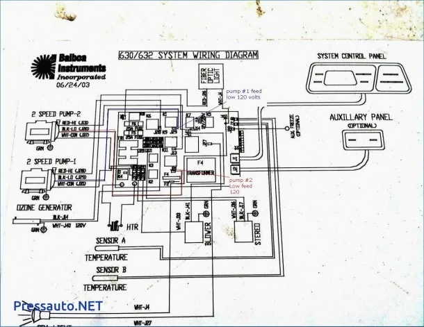 Cal Spa Wiring Diagram