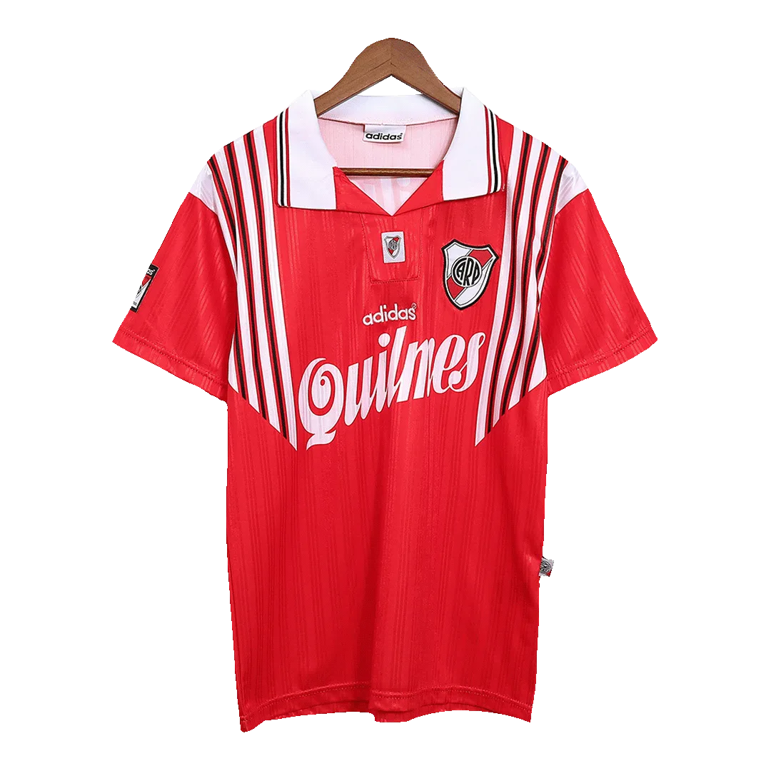 Camiseta Retro 1996 97 River Plate Segunda Equipación Visitante Hombre Adidas Versión Replica