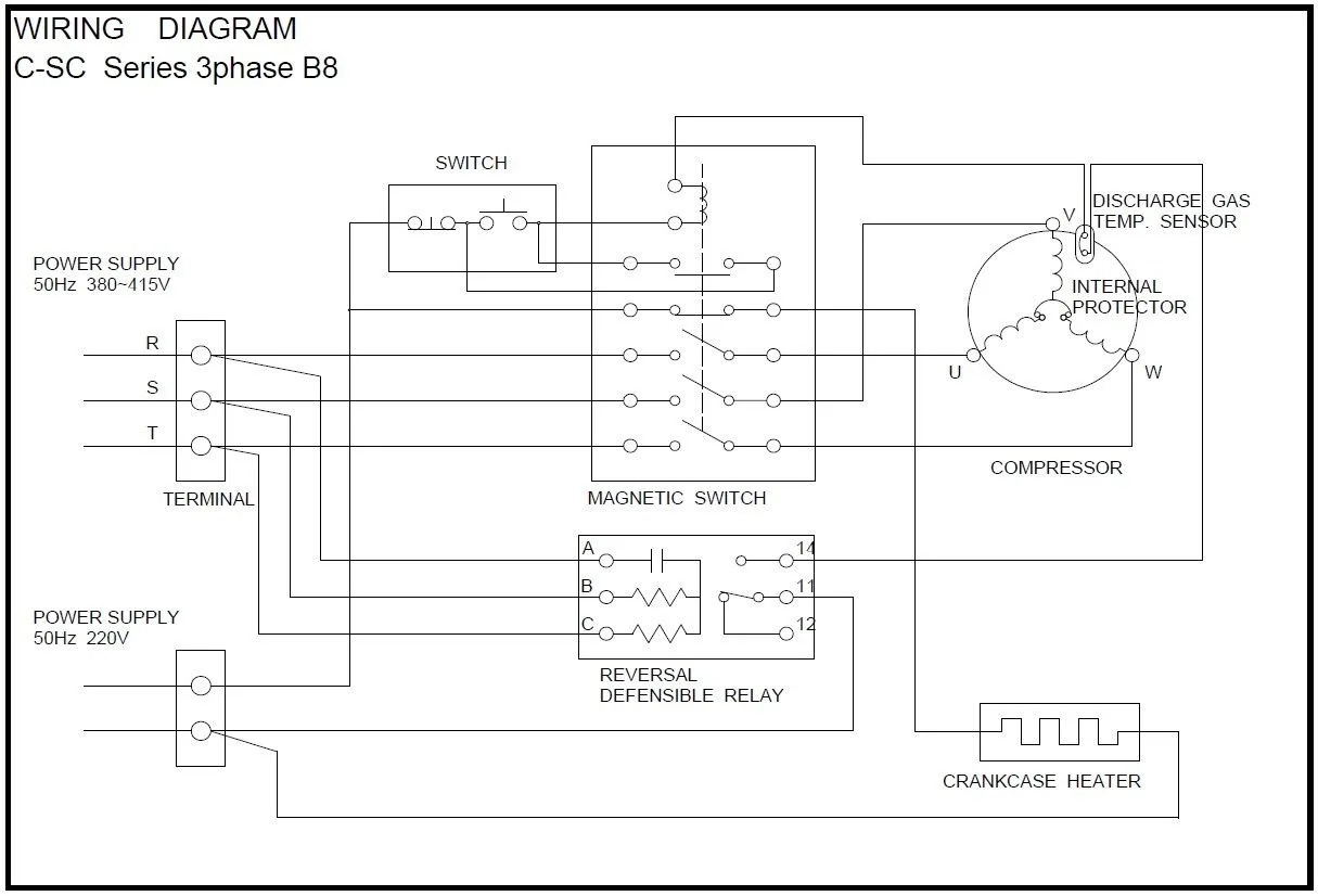 Campbell Hausfield 6 Hp 220V Air Compressor Wiring Diagram