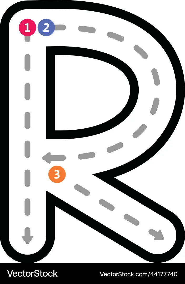 Capital Letter R