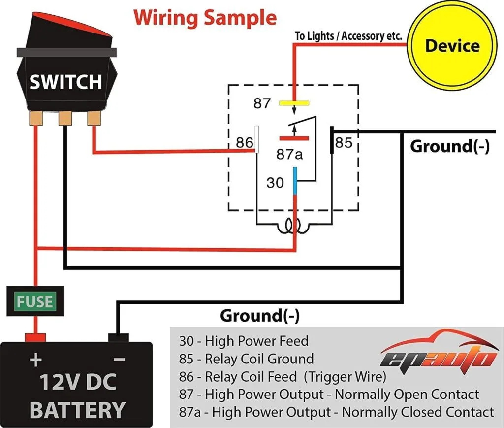 Car 12V Schematic Wiring