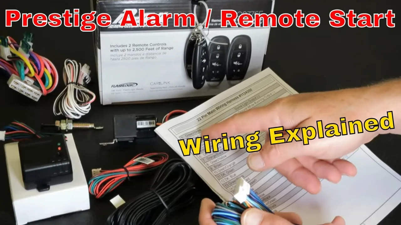 Car Alarm Remote Start Diagram