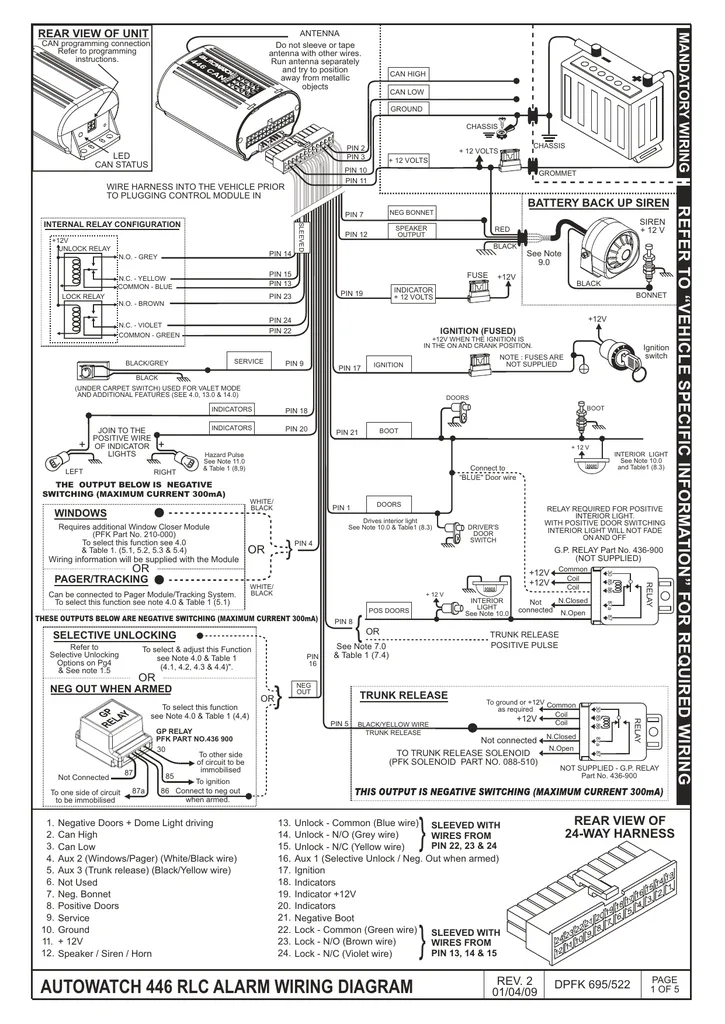 Car Alarm Siren Wiring Diagram Wiring Diagram
