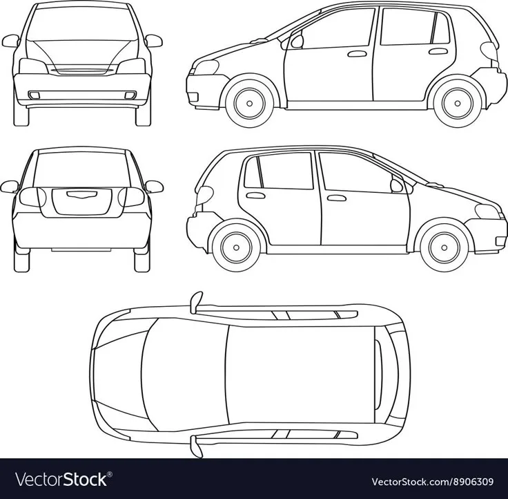 Car Damage Diagram Template Diagram Damage Car Template Auto