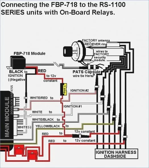 Car Keyless Entry Wiring Diagram