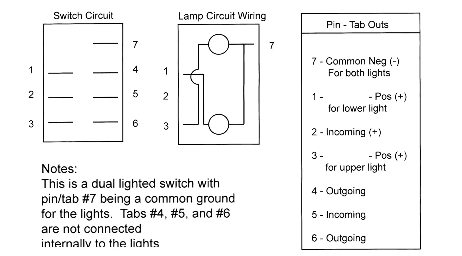 Carling Switch Wiring Diagram 3 Pin