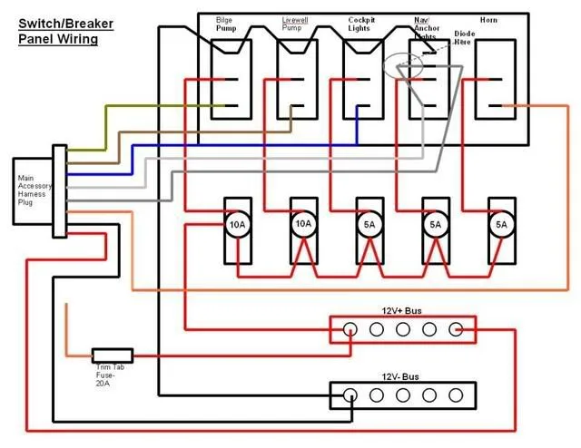Carling Switch Wiring Diagram