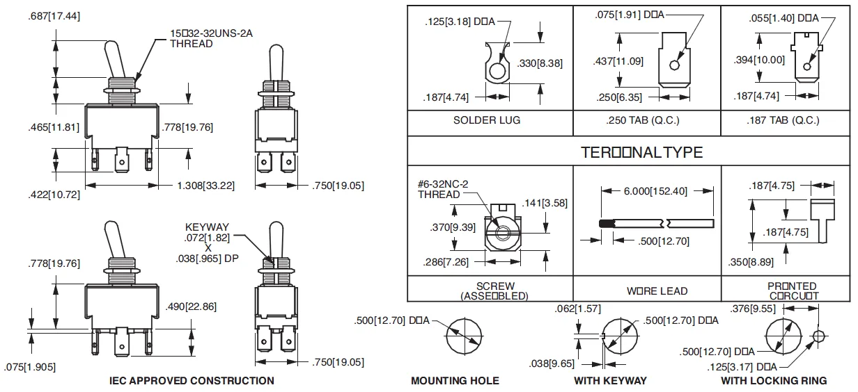 Carlon Toggle Switch Wiring Diagram Carling Technologies 3