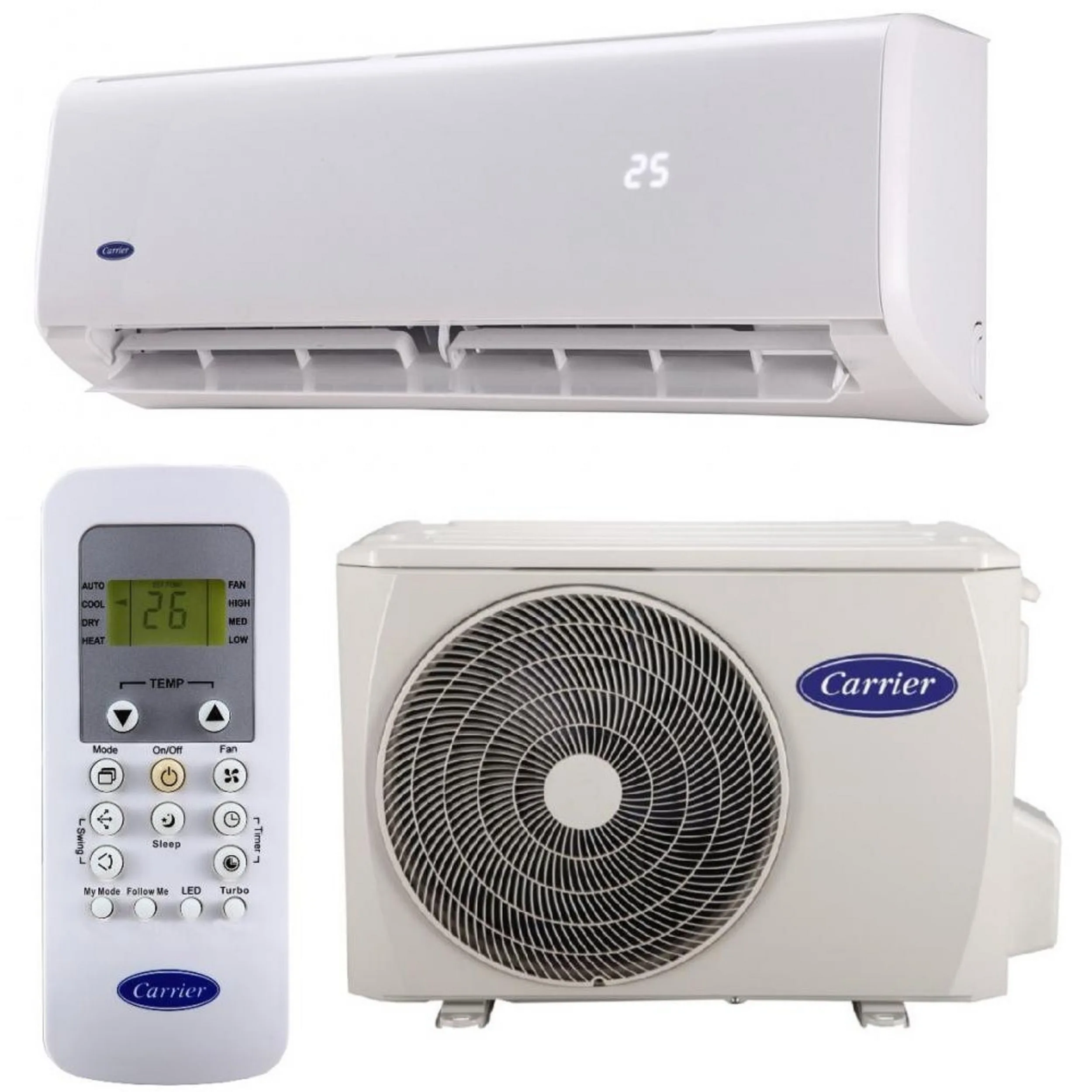 Кондиціонер Carrier Crystal 42Qhc024Ds 38Qhc024Ds Кондиціонери Львів Green Air