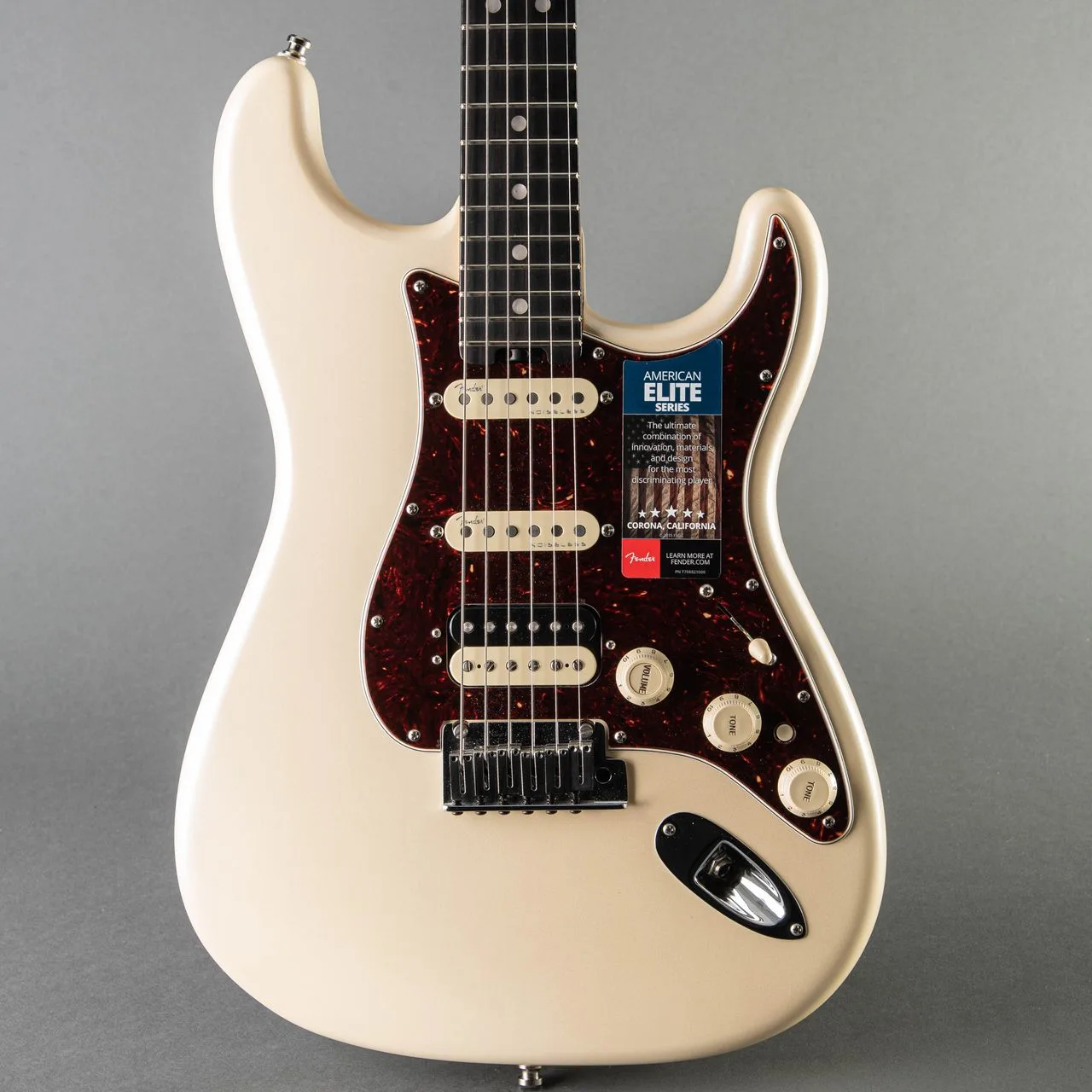 Carter Vintage Fender American Elite Stratocaster Hss 2017 Gloss Metallic White Carter