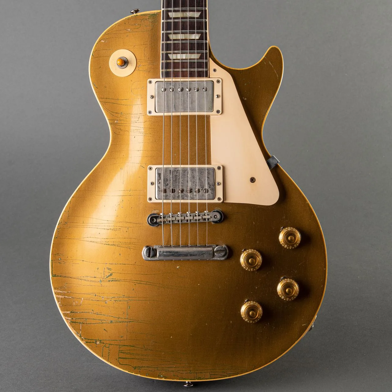 Carter Vintage Gibson Les Paul Standard 1956 Conversion Goldtop Carter Vintage Guitar