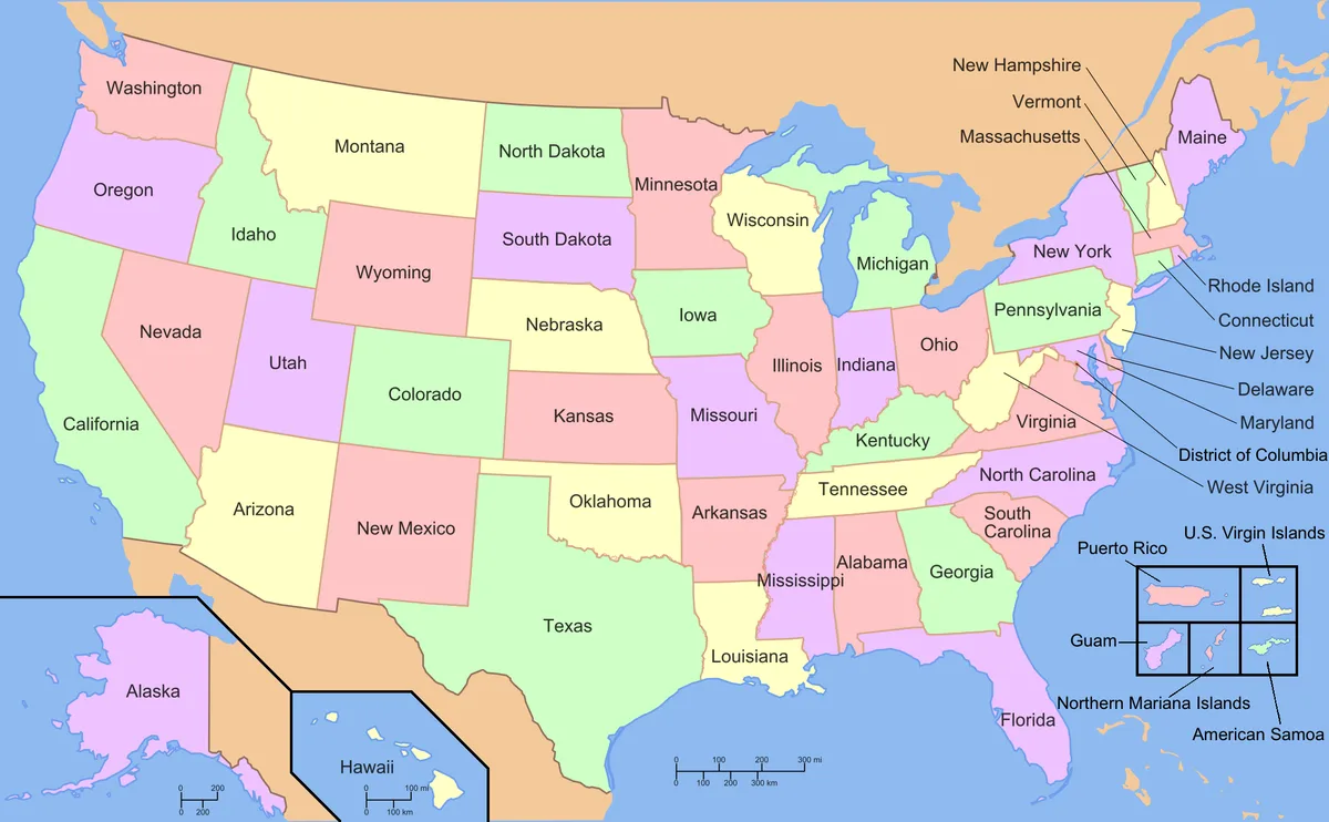Cartography Of The United States Wikipedia