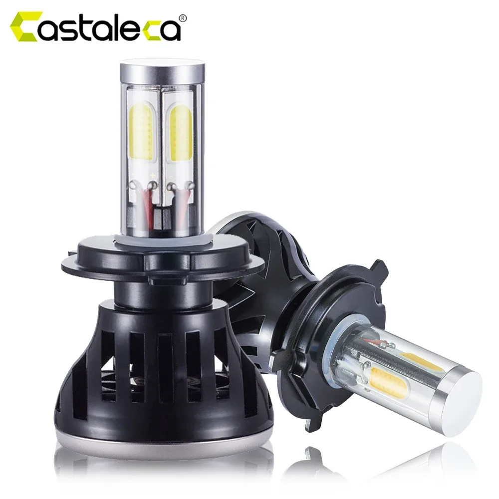 Castaleca Car Light Headlight Bulbs G5 4 Sides 360 Degrees Led H4 H7 H11 H1 H3 9005 9006 Cob