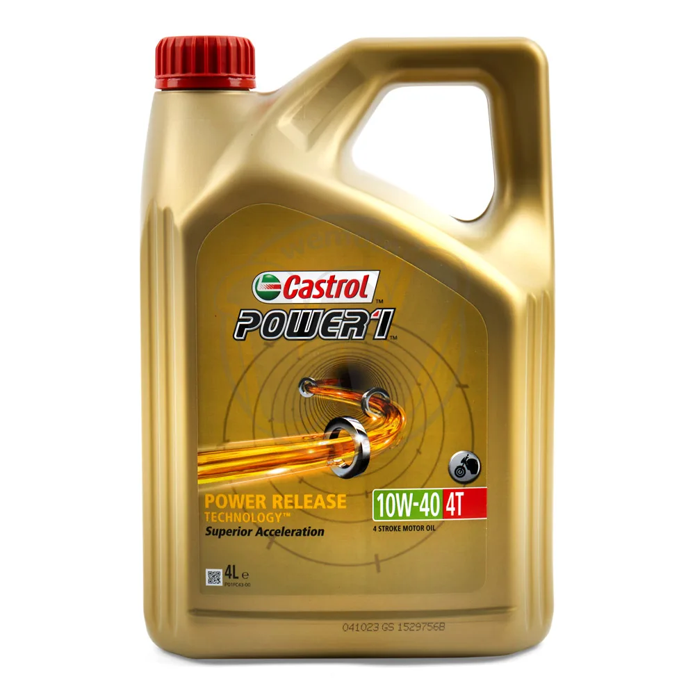Castrol Power 1 Semi Synthetic 10W40 Jaso Ma2 4 Litre Ducati 907 900 1991 23270 Wemoto Australia