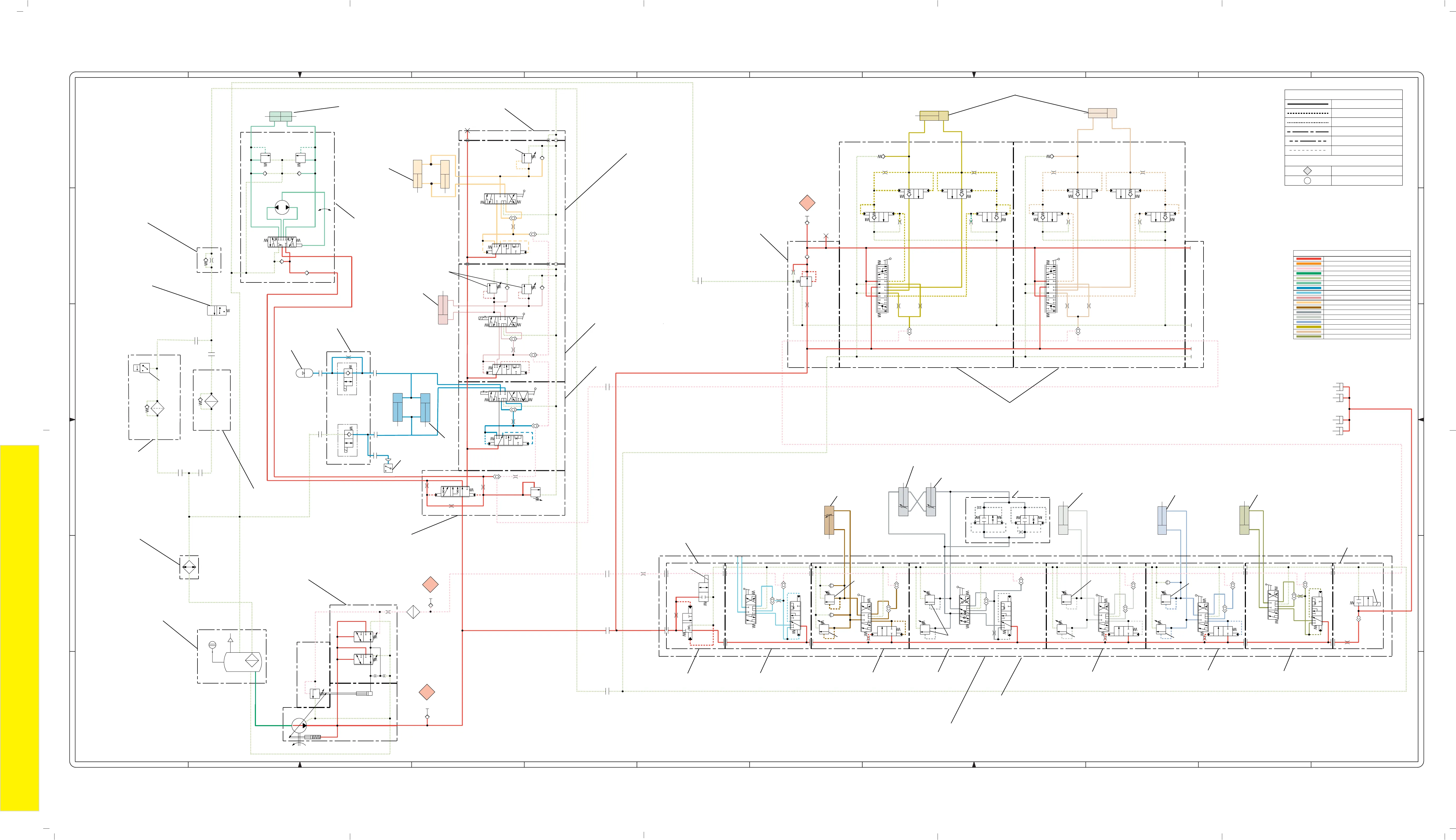 Cat 428D 438D Backhoe Loader Hydraulic System Hydraulic Repair Schematic