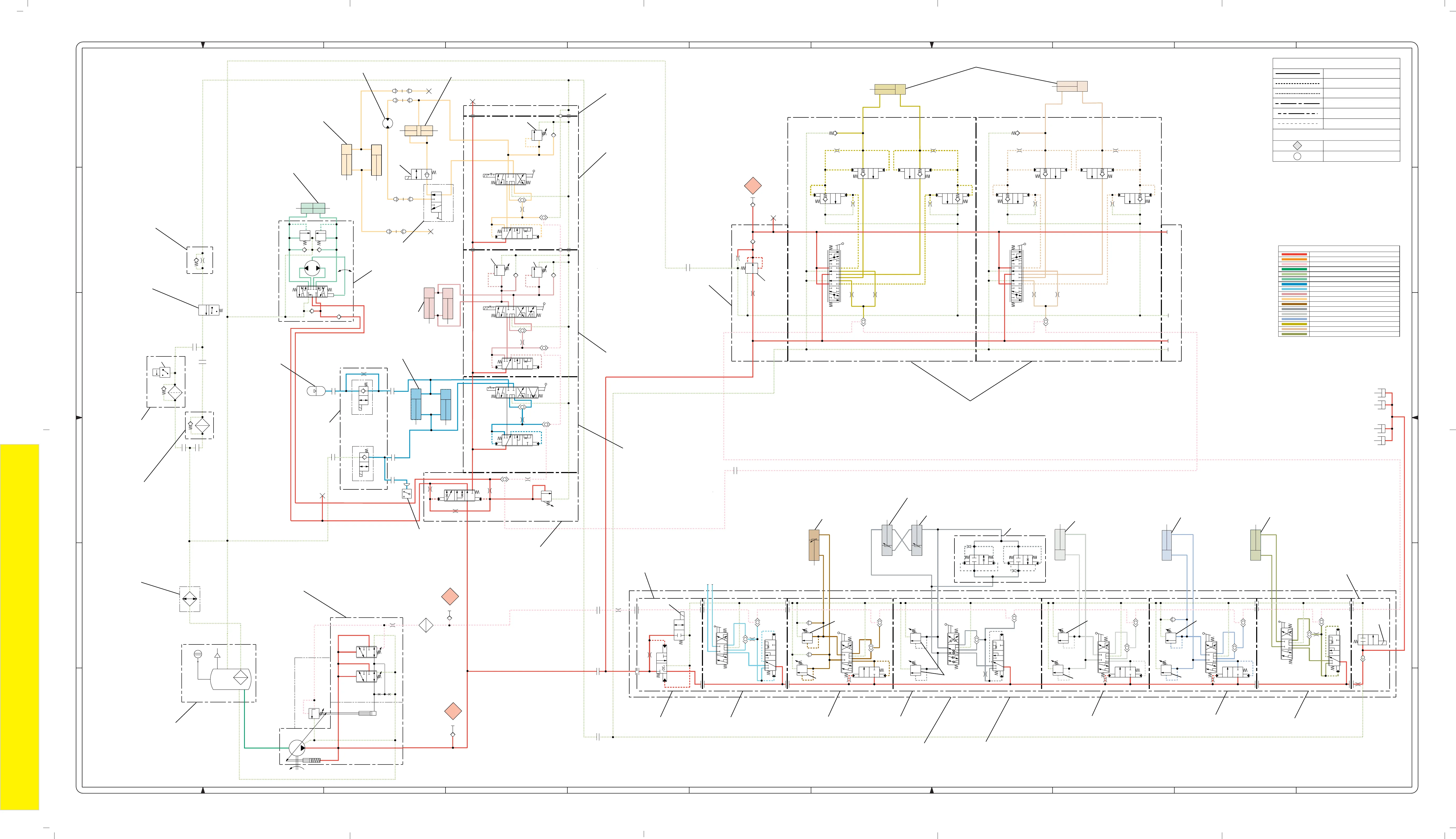 Cat 428D 438D Backhoe Loader Hydraulic System Hydraulic Repair Schematic