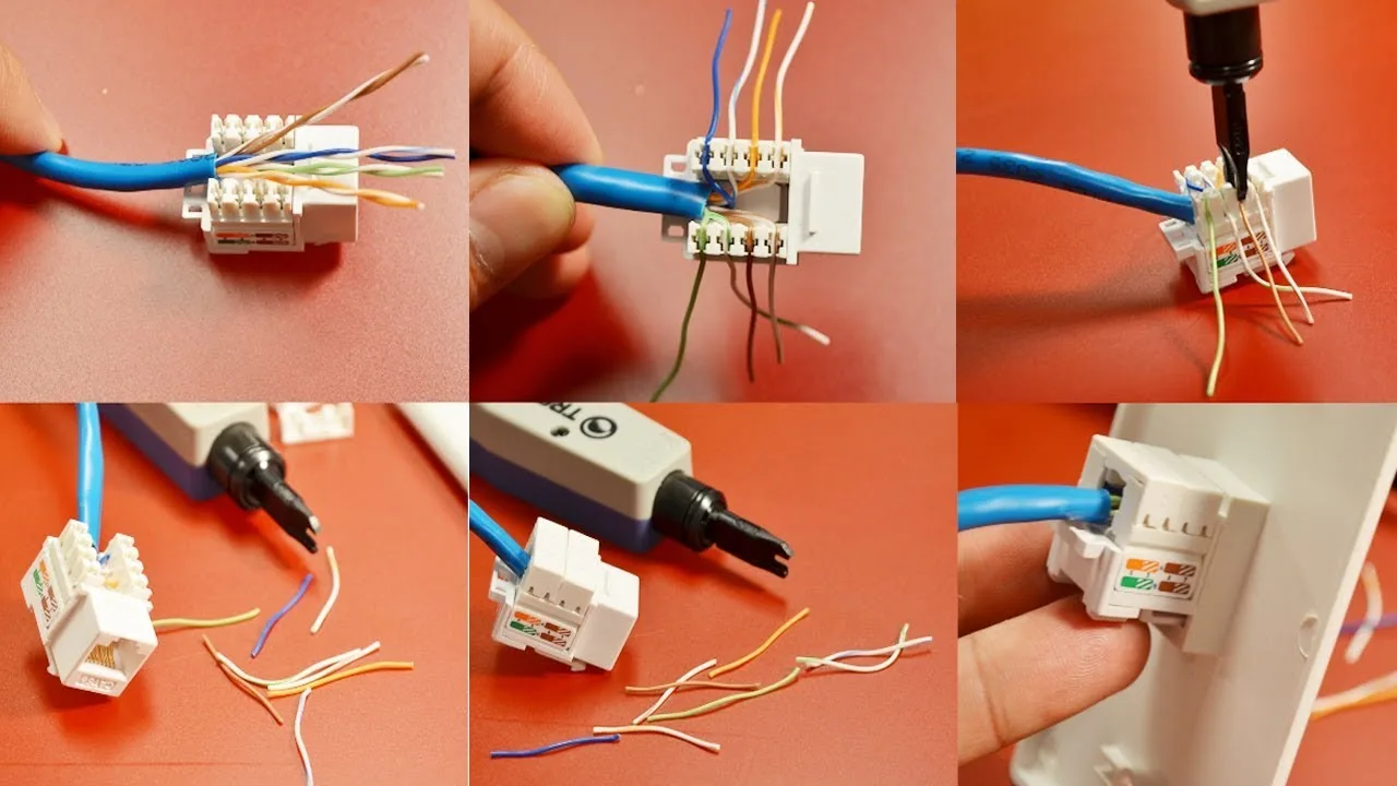 Cat 5E Wiring Diagram Wall Jack