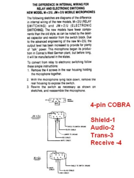 Cb Mic Wiring Diagrams Wiring Dont Need Talk