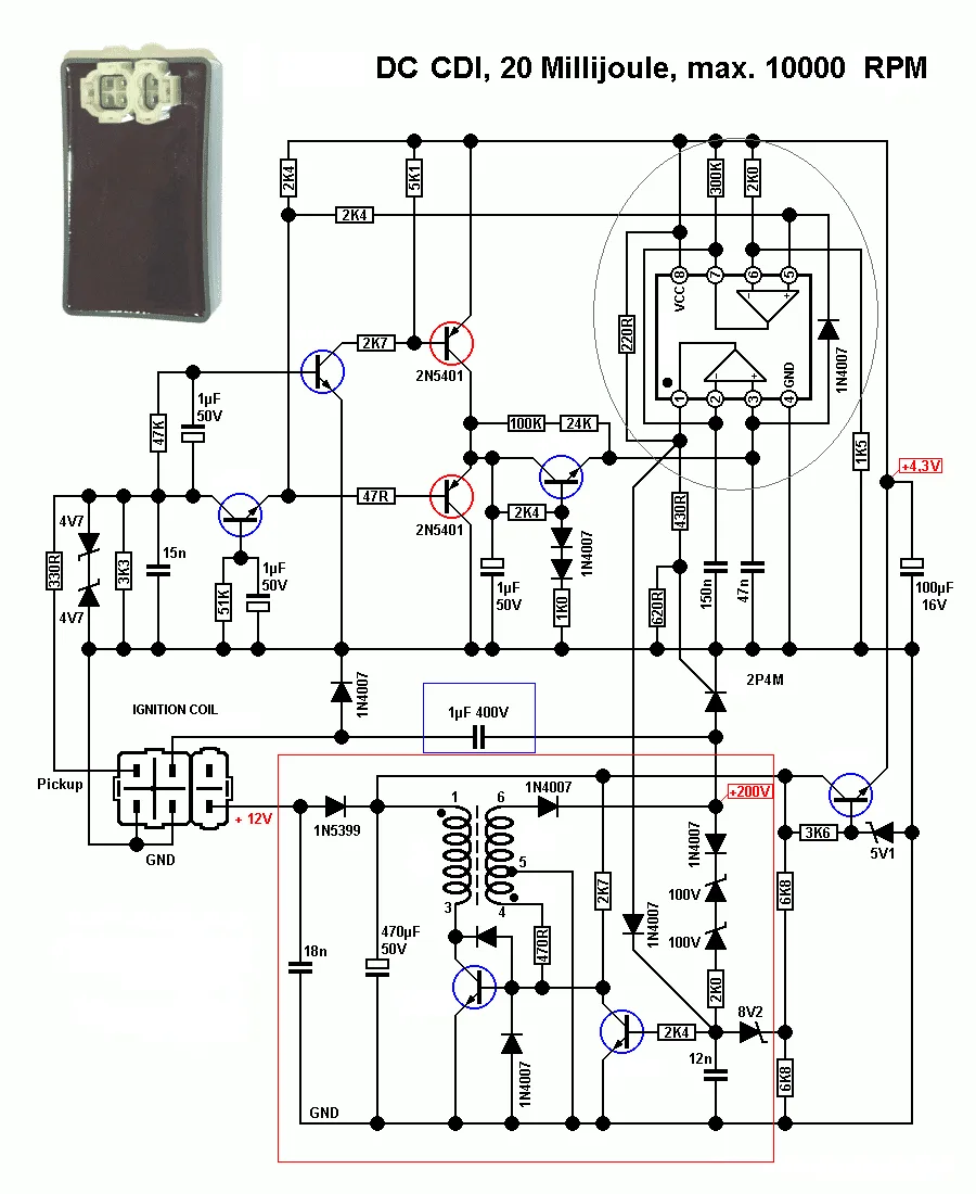 Cdi Circuit Diagram