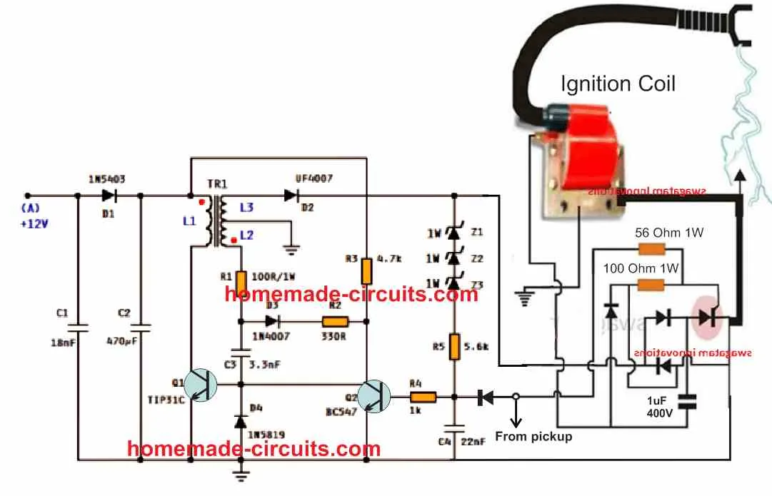 Cdi Circuit Diagram
