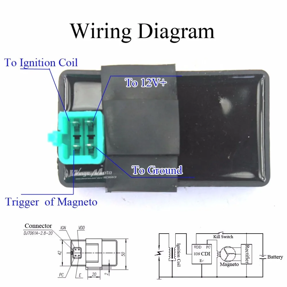 Cdi Ignition Wire Today Wiring Diagram 5 Pin Cdi Wiring Diagram Wiring Diagram
