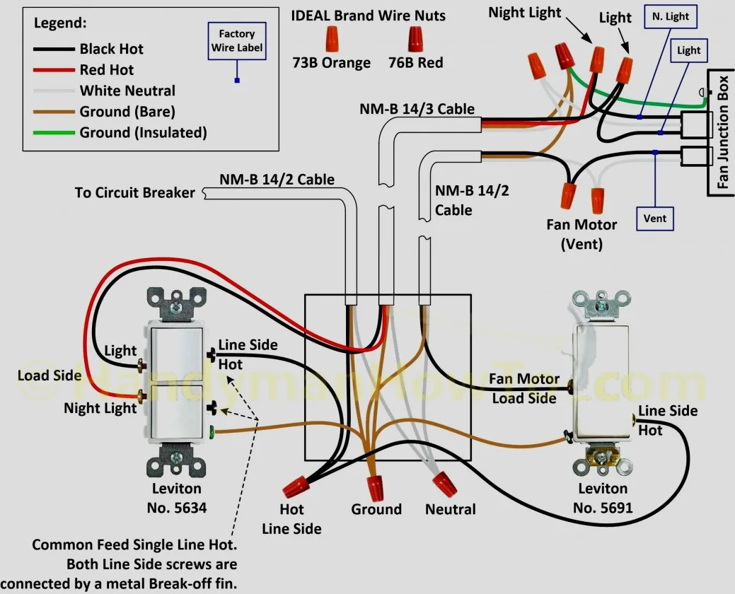 Ceiling Fan 3 Way Switch Wiring Diagram