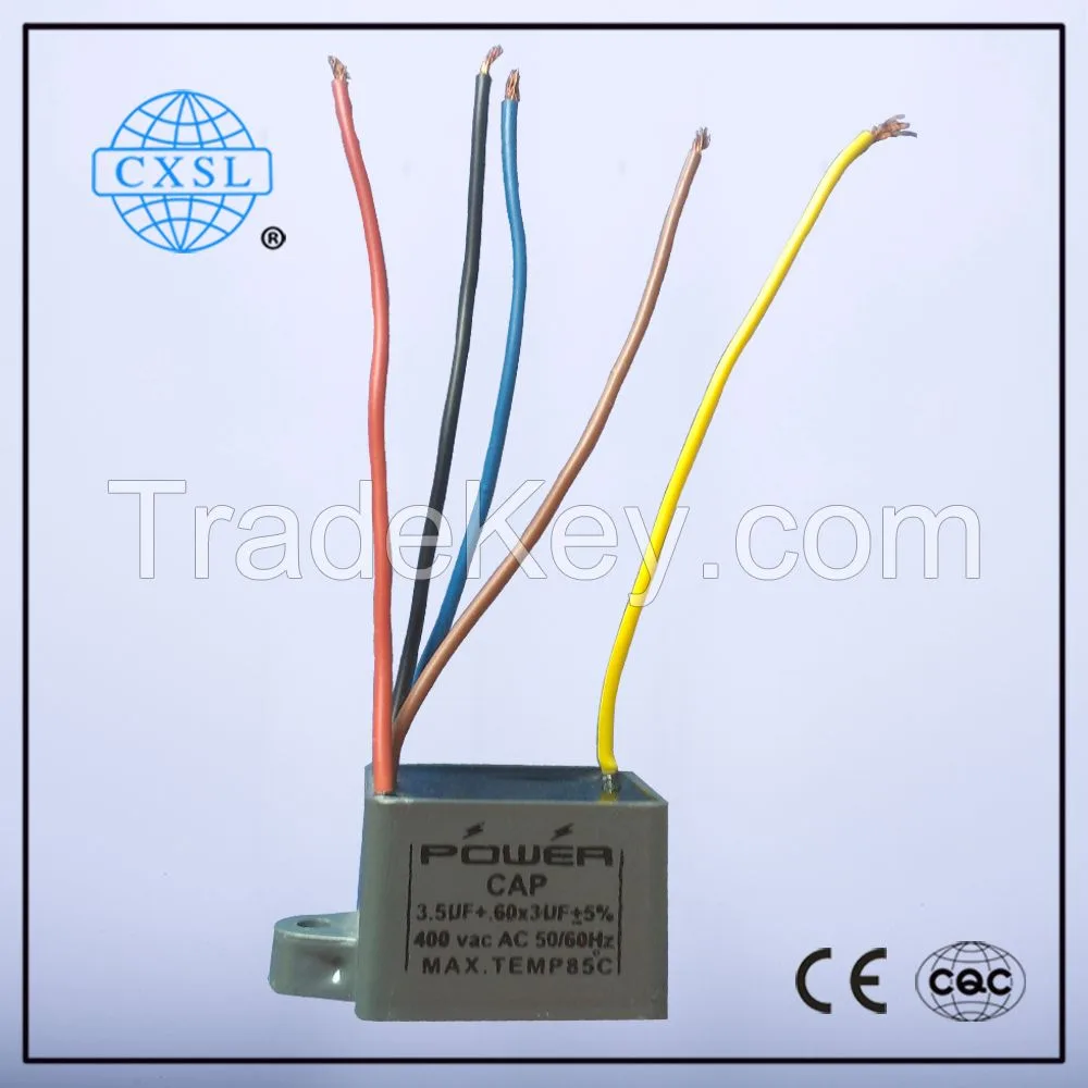 Ceiling Fan Motor Capacitor Wiring Diagram