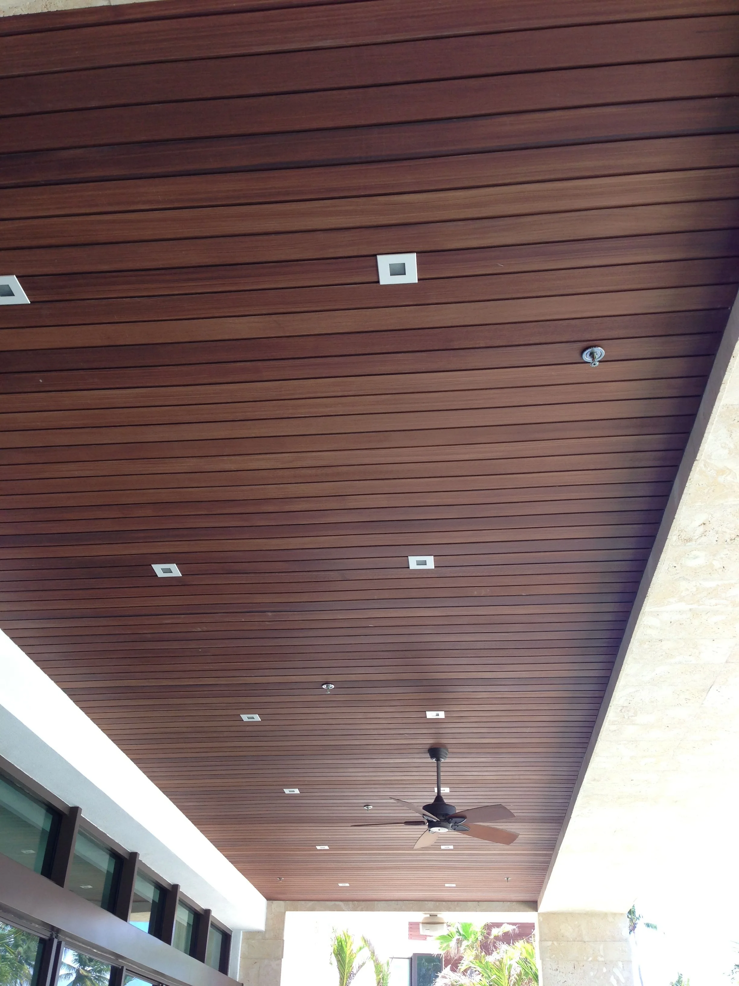 Ceiling Made Of Resysta Pvc Ceiling Design Wooden Ceiling Design Pop Ceiling Design